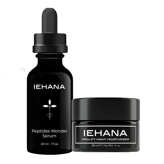 Set de suero antiarrugas y crema de noche con retinol 0,5%, Wonder DUO, 30 ml