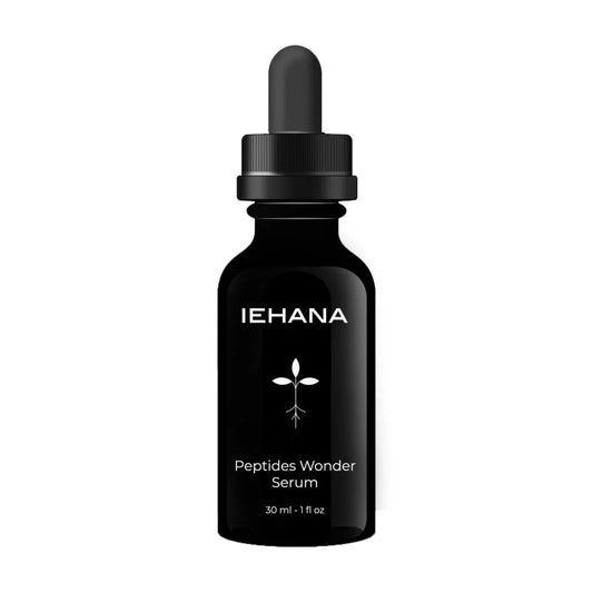 Sérum antiarrugas con péptidos, vitamina A, C y E hidratación intensa para pieles secas, deshidratadas y maduras 30+, Wonder Serum, 30 ml